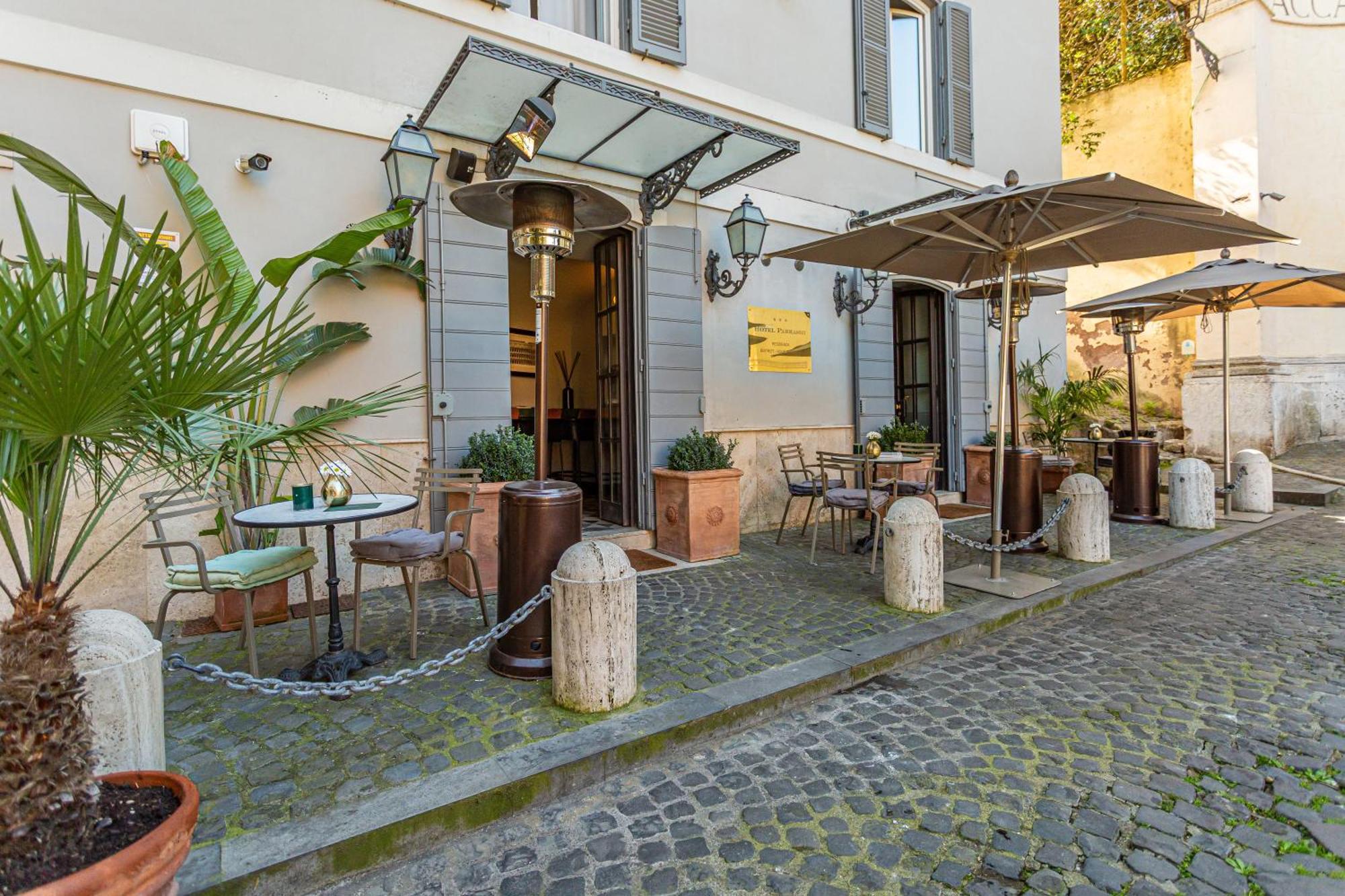 Hotel Parrasio Roma Exterior foto